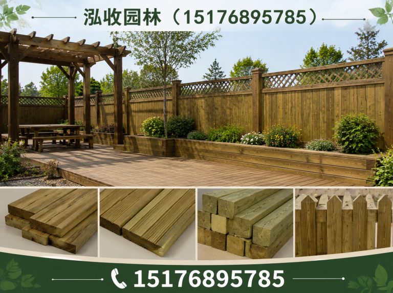 龙岩防腐木凉亭展示图